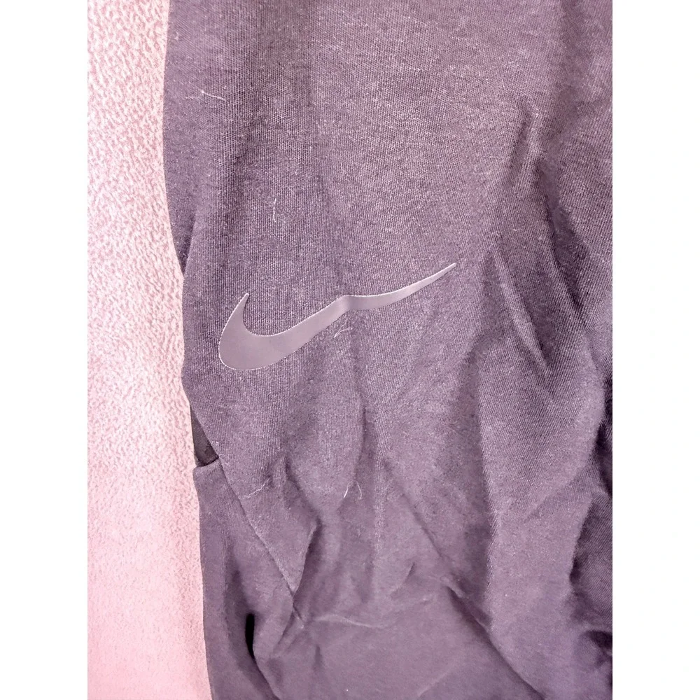 Nike Sportswear Tech Pack Knit Mens L Black Fleece Joggers AR1550-010 Athletic